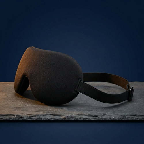 EliteSleep 3D Schlafmaske mit verstellbarem Band – 100% Lichtblockade